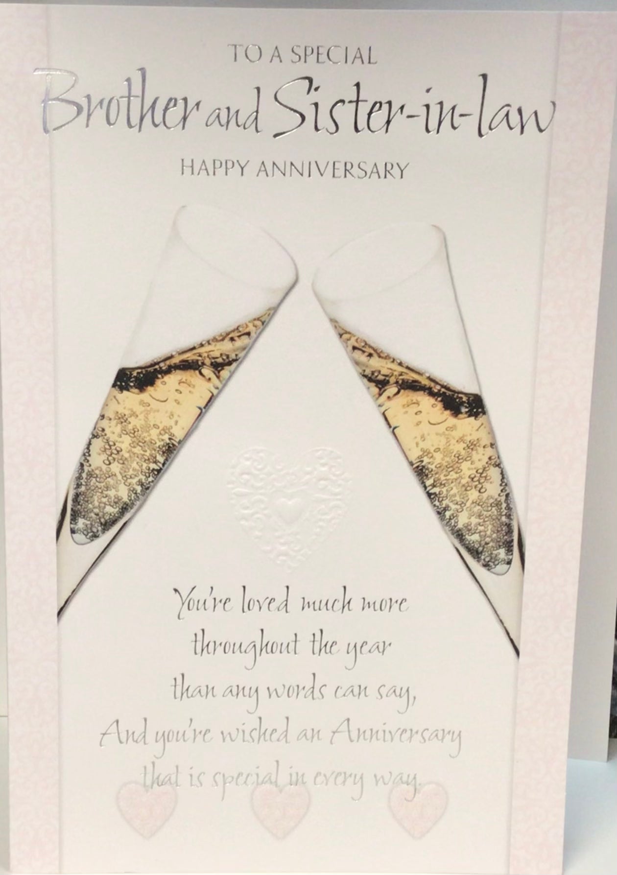Brother& SIL anniversary in touch