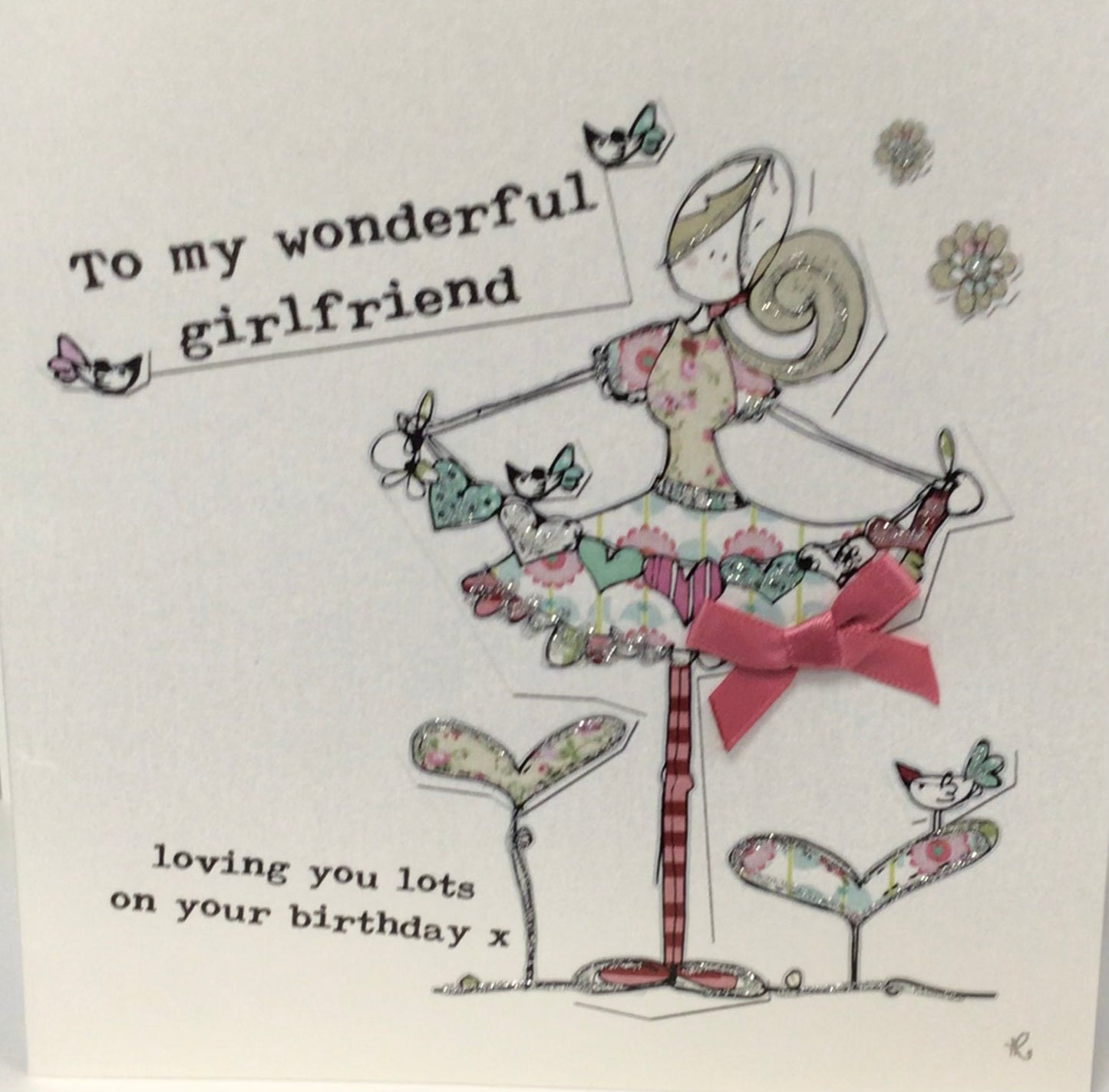 Girlfriend birthday card