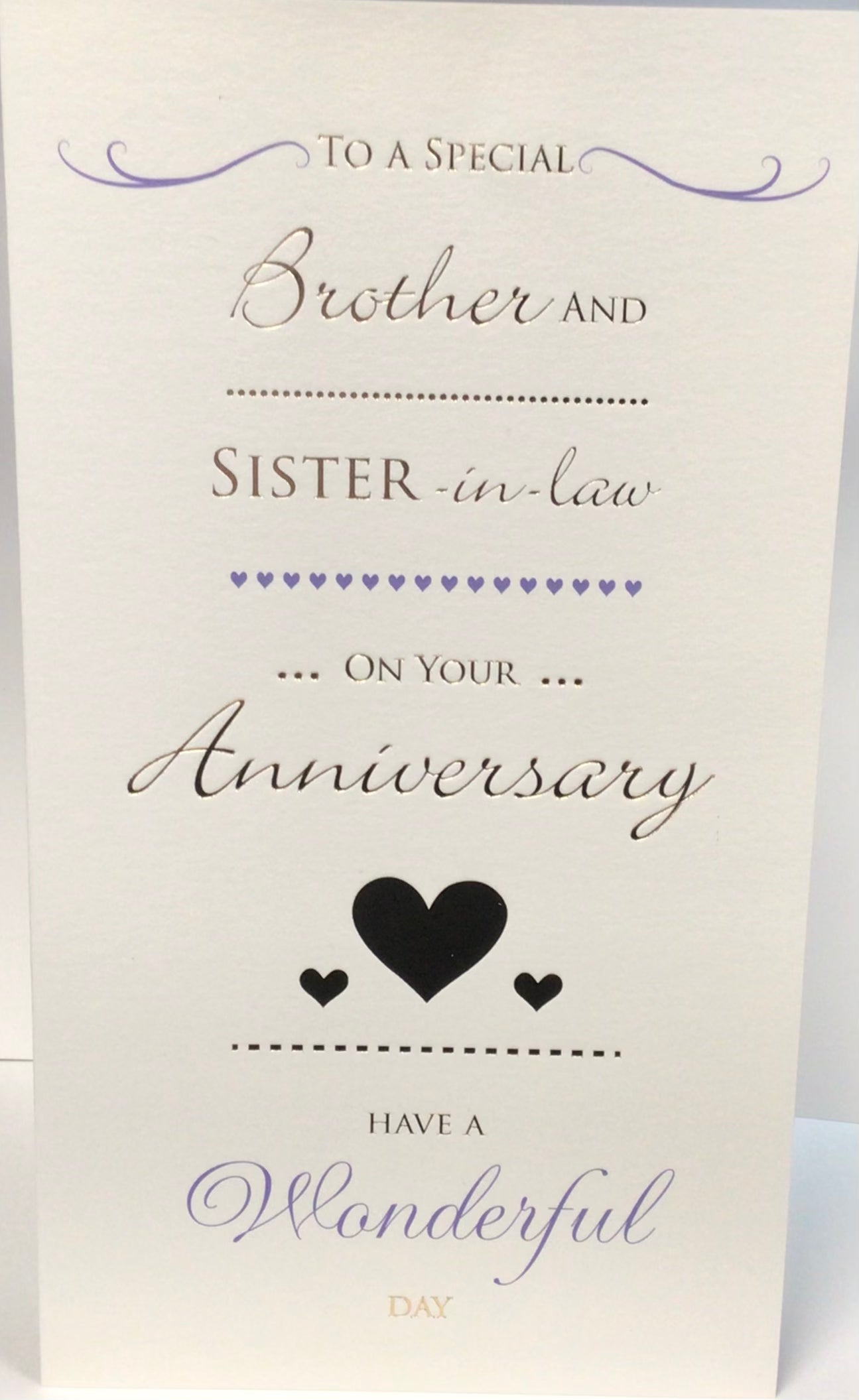 Brother&SIL anniversary international