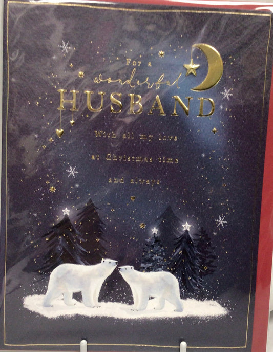 Husband Christmas card - Paperlink