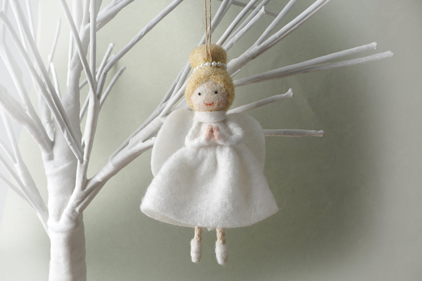Felt Angel Christmas Tree Hanging Decoration