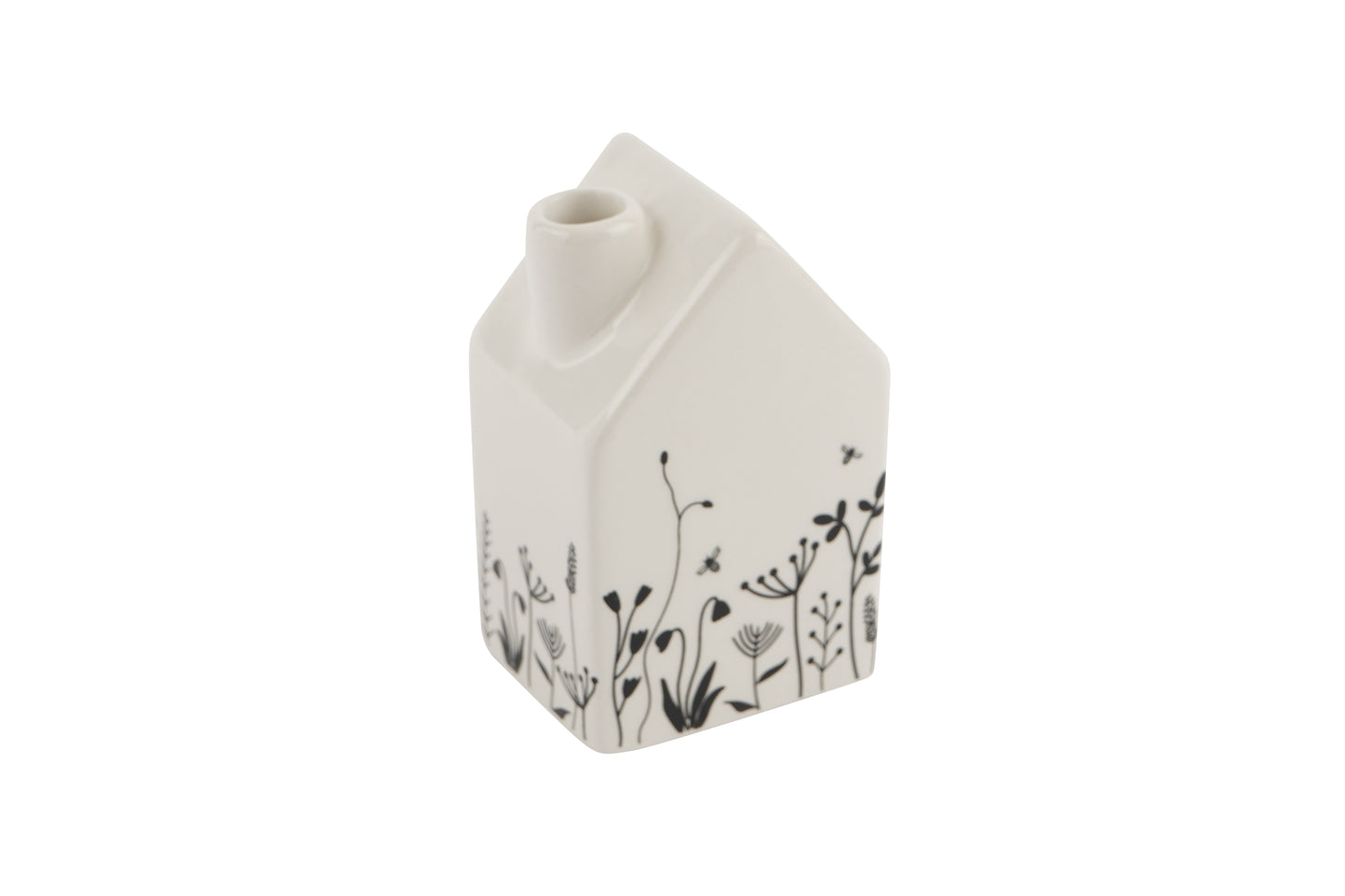Ceramic House Bud Vase