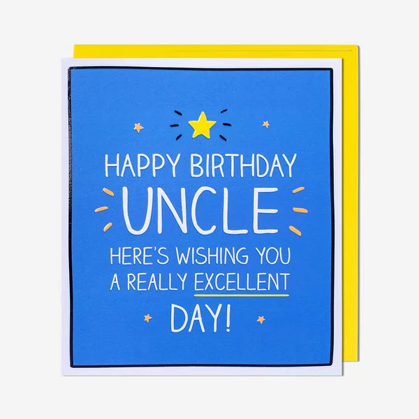 Uncle Birthday Card