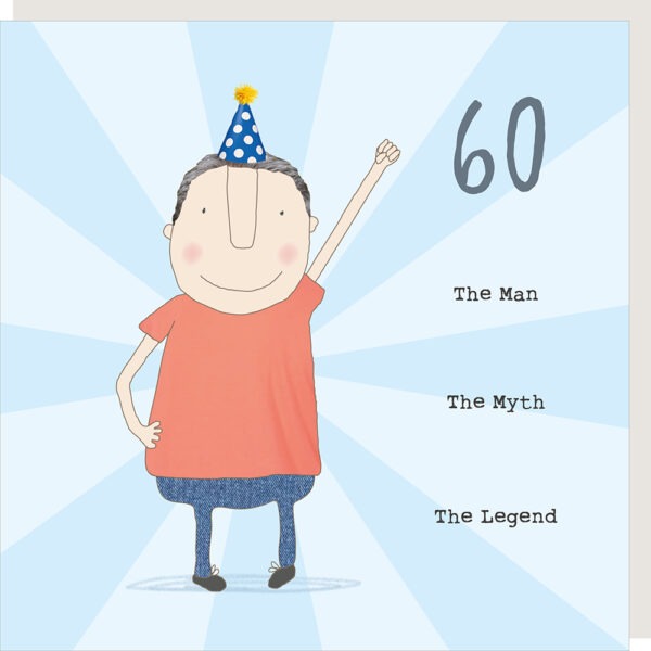 60th Birthday Card - Rosie Made A Thing