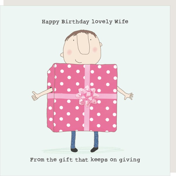 Wife Birthday Card - Rosie Made A Thing