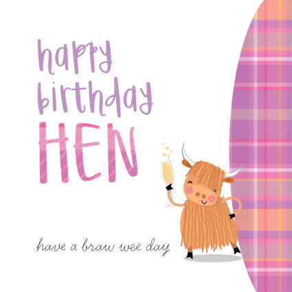 General Happy Birthday Card - Pink Pig Cards
