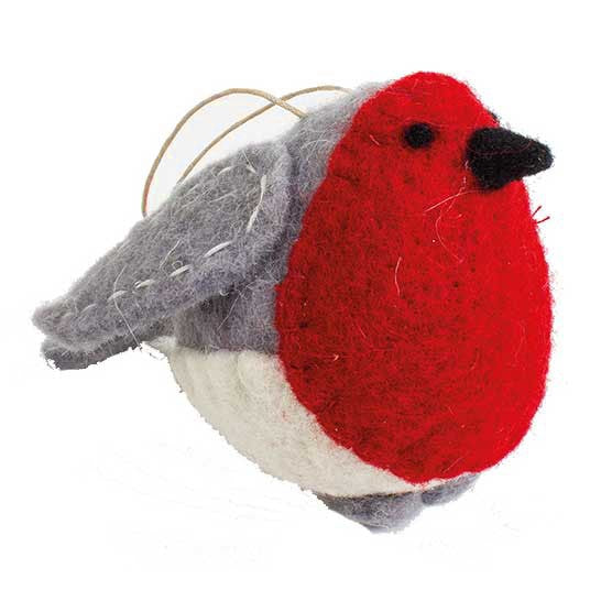Hanging Fabric Robin