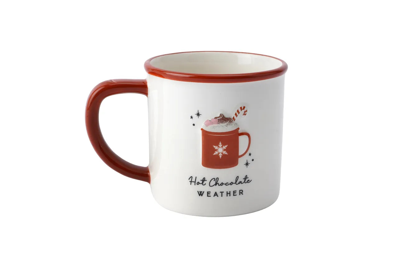 Christmas Hot Chocolate Ceramic Mug