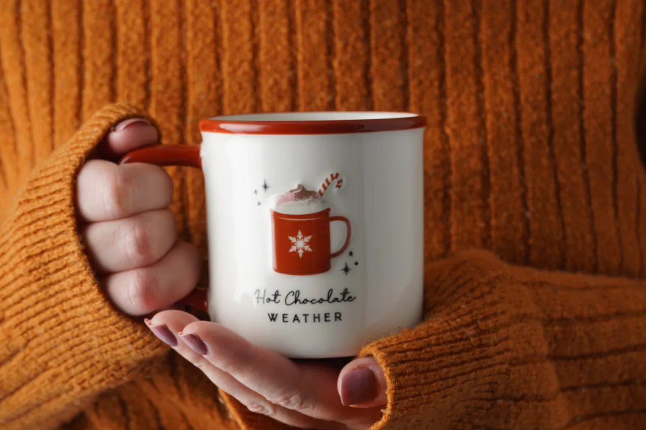 Christmas Hot Chocolate Ceramic Mug