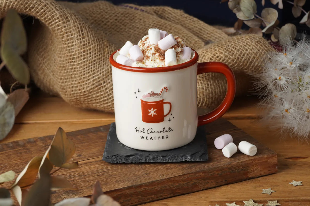 Christmas Hot Chocolate Ceramic Mug