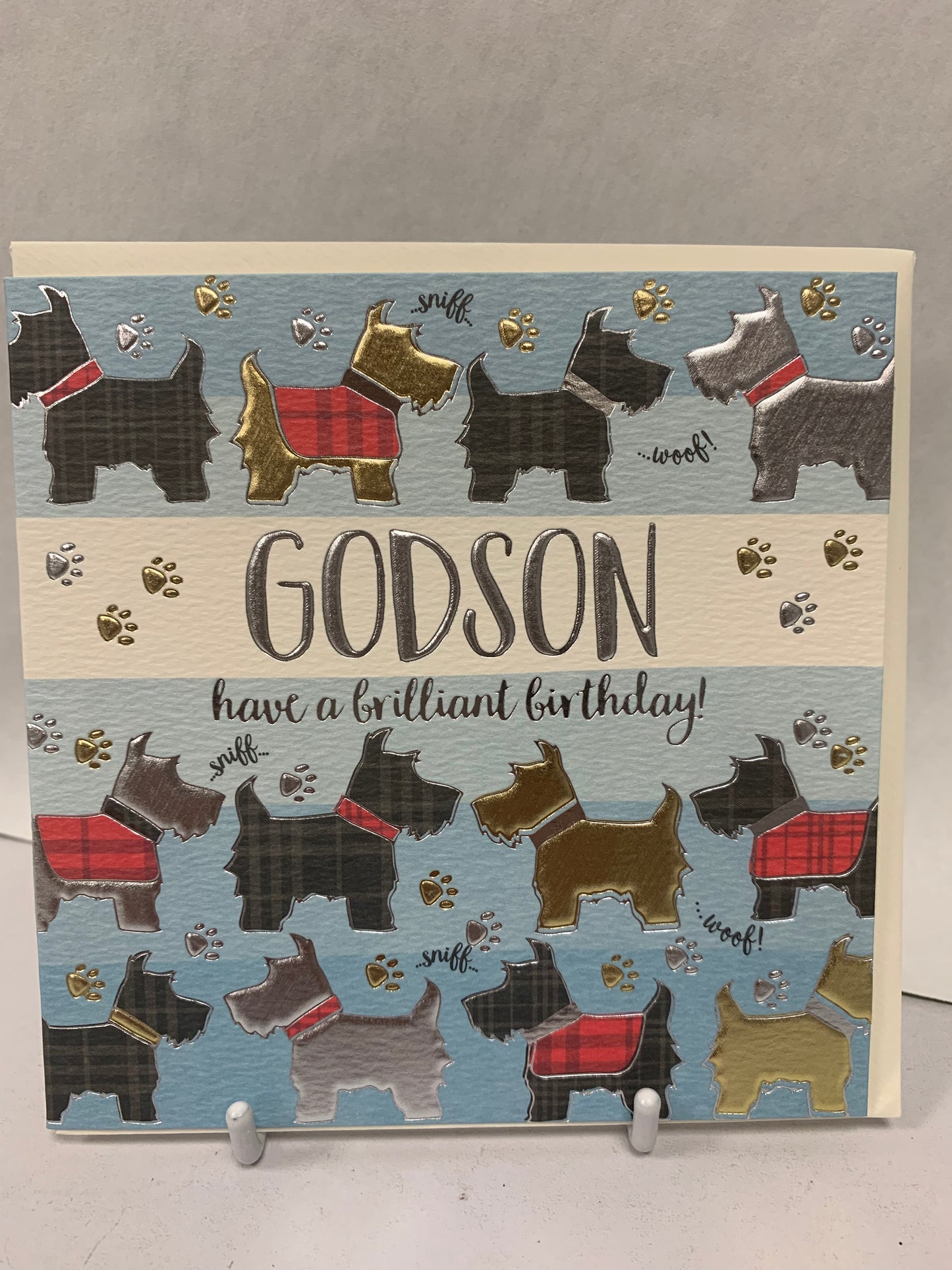 Godson Birthday Card - WJB