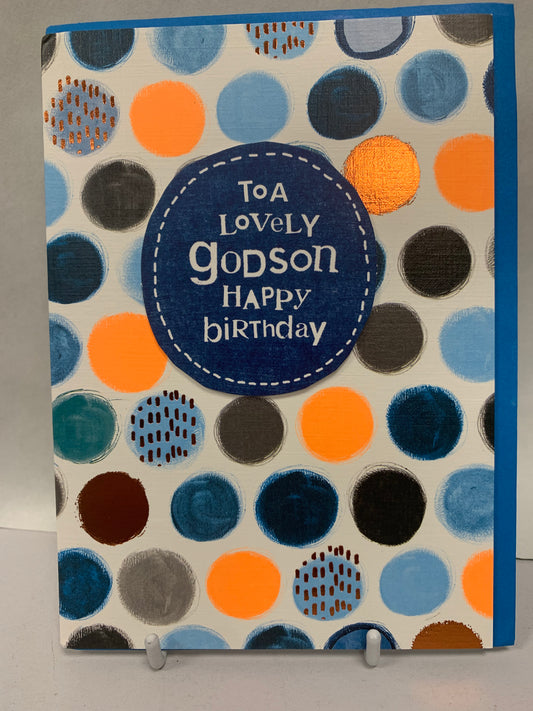 Godson Birthday Card - Papersalad