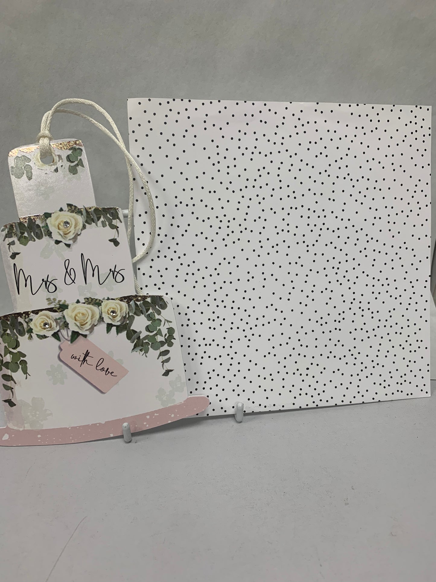 Mrs & Mrs Wedding Day Card - H&G