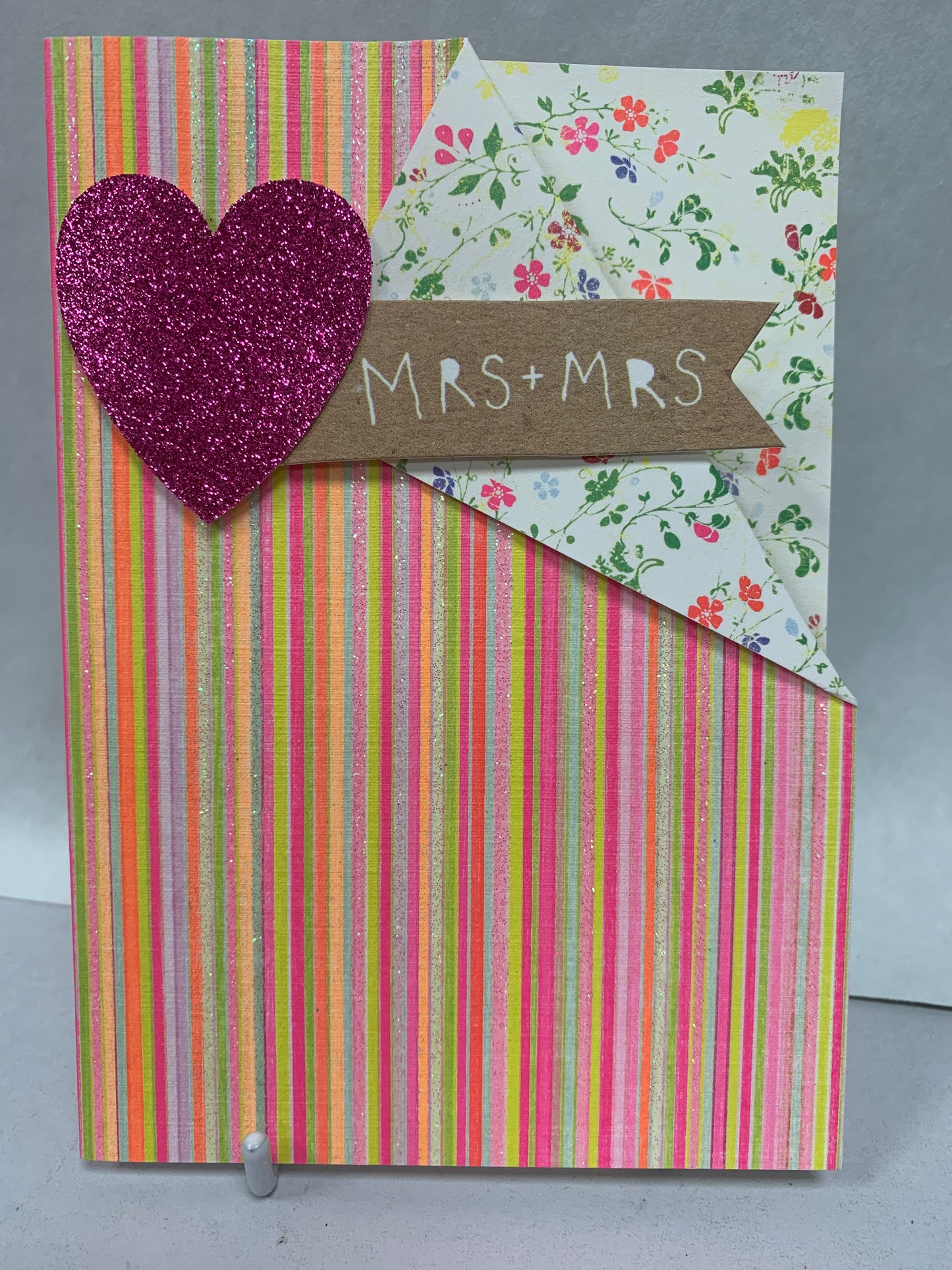 Mrs & Mrs Wedding Day Card - Papersalad