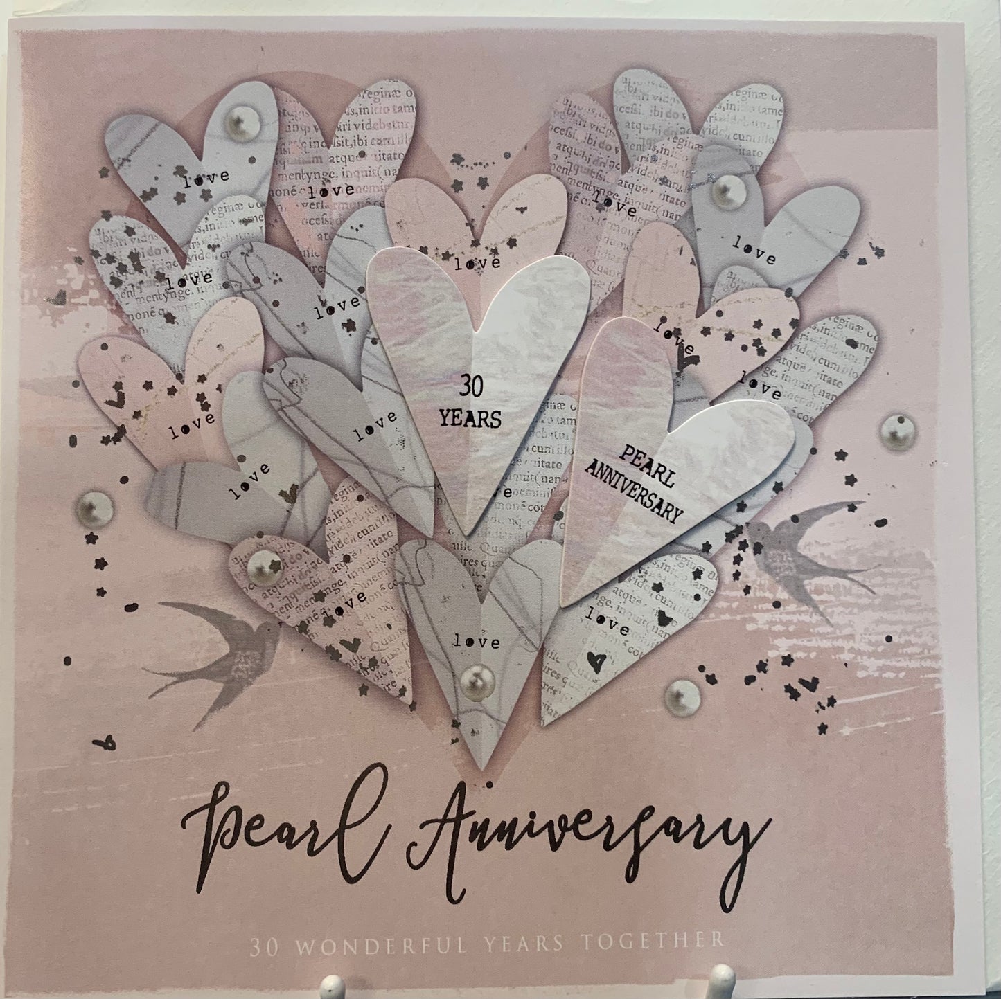 Pearl 30th wedding anniversary Hammond gower