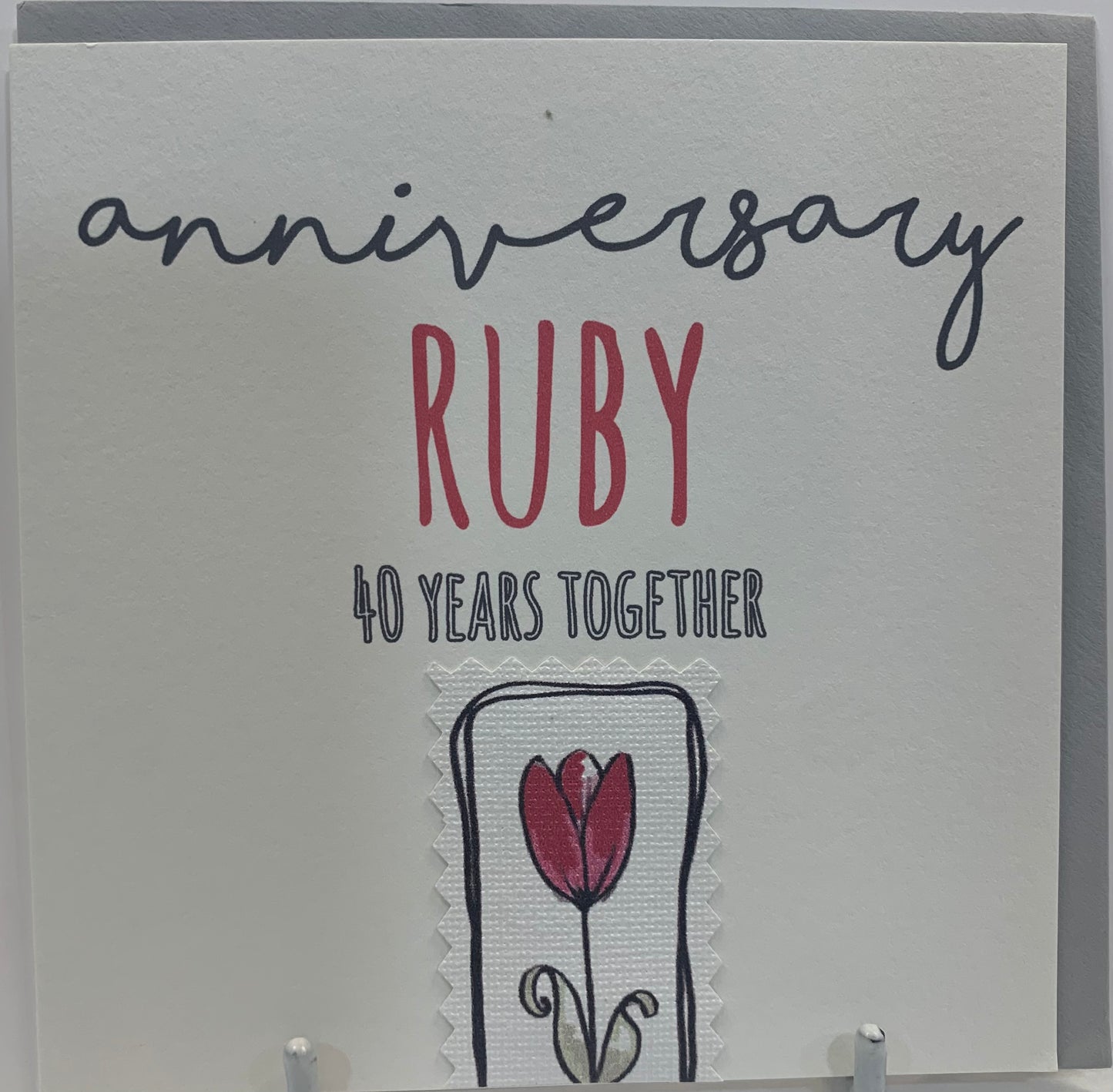 40th Ruby wedding anniversary Tracy Russell