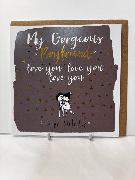 Boyfriend card Hammond &Gower