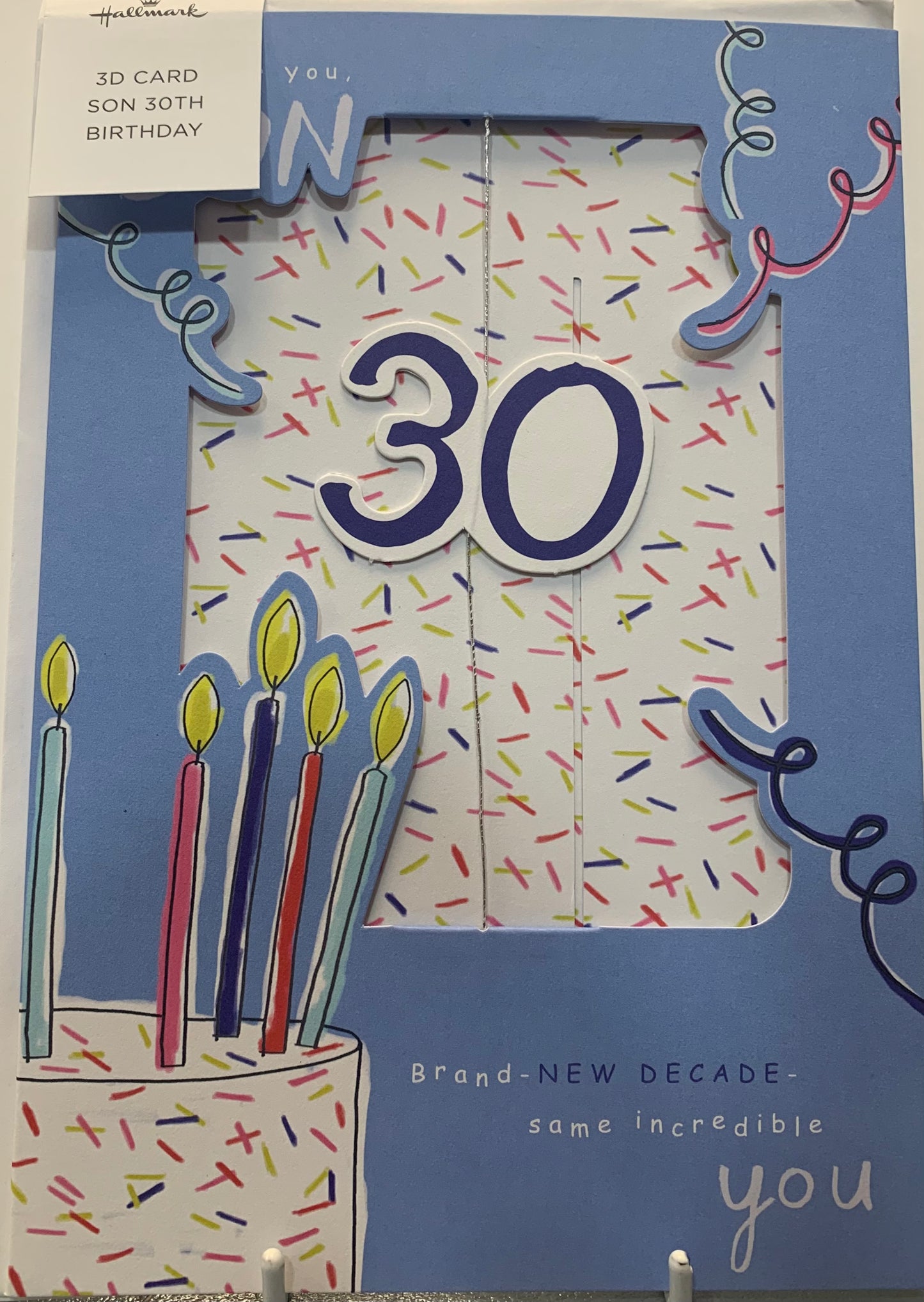 30th Son Birthday Card - Hallmark