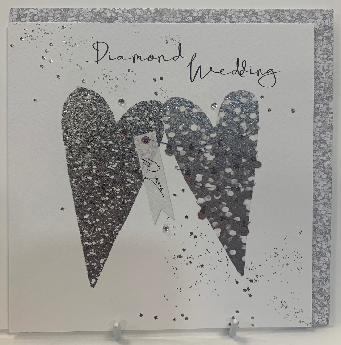 Diamond 60th Anniversary Card - H&G