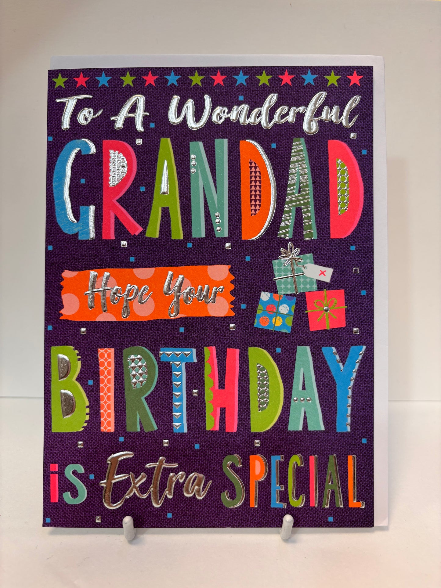 Grandad Birthday Card