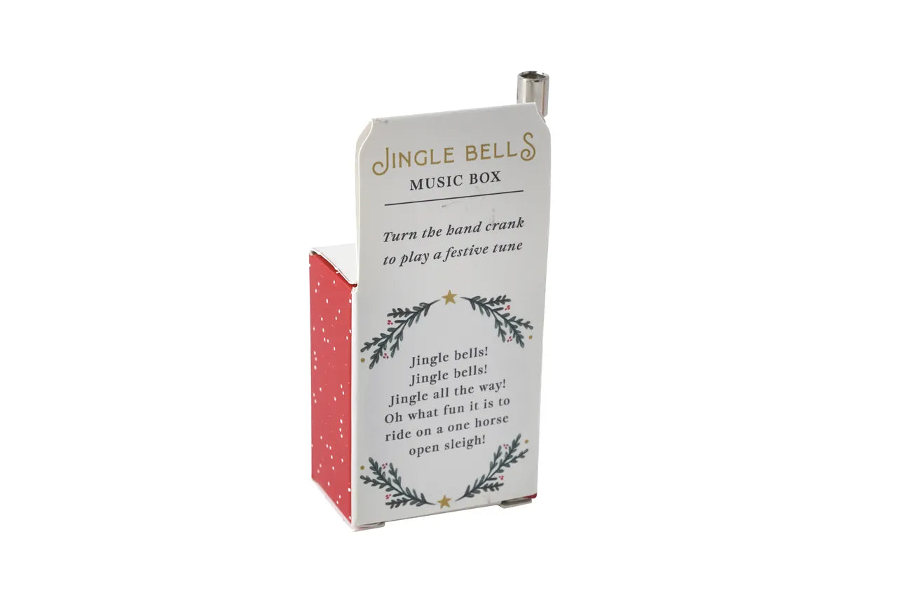 'Jingle Bells' Christmas Wind-Up Music Box