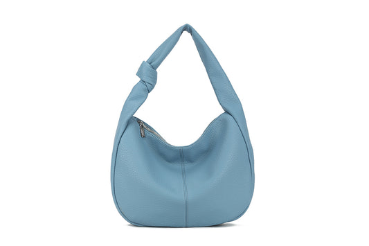 Knot Strap Shoulder Bag - Light Blue