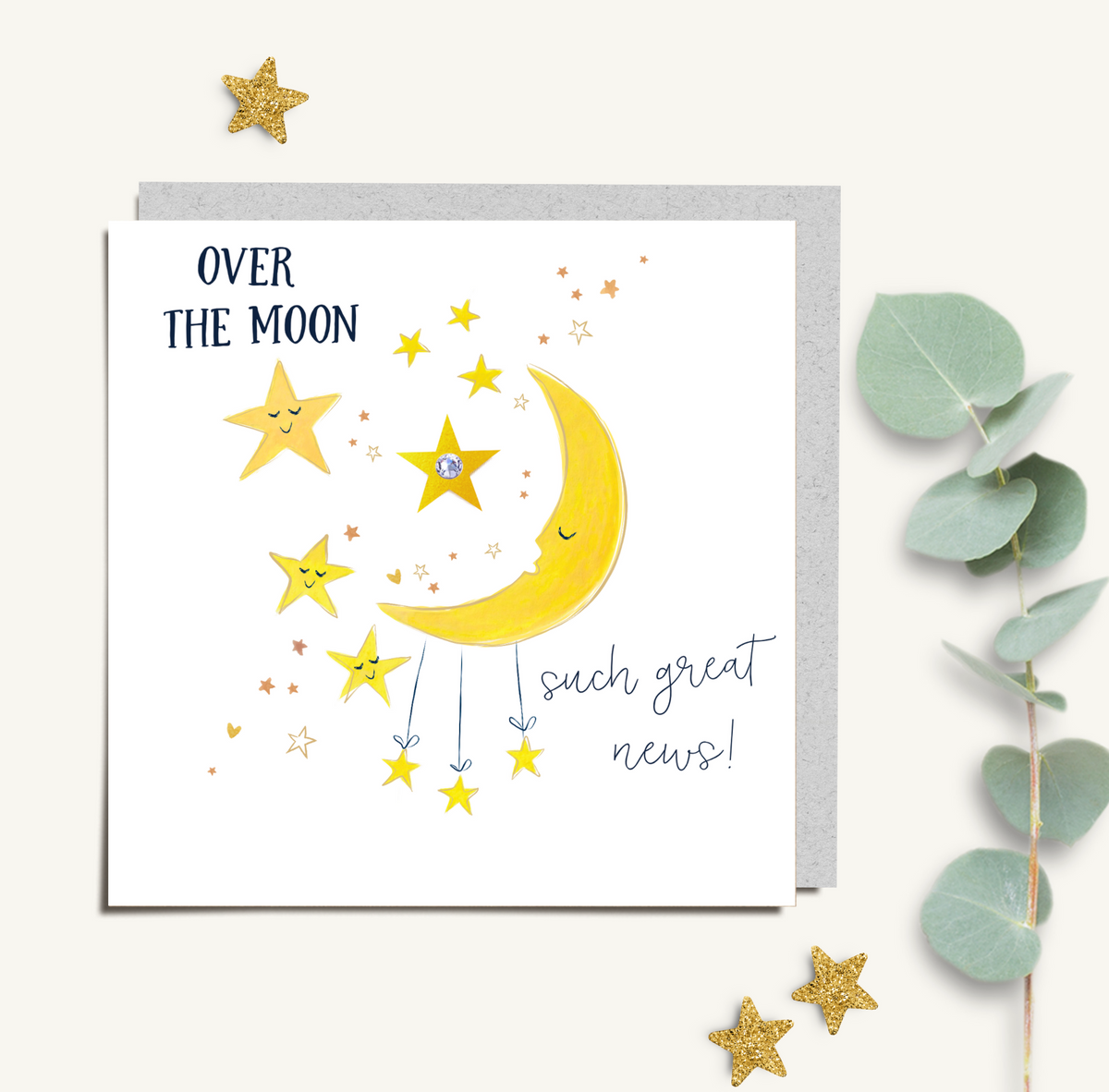 Over the moon such great news!