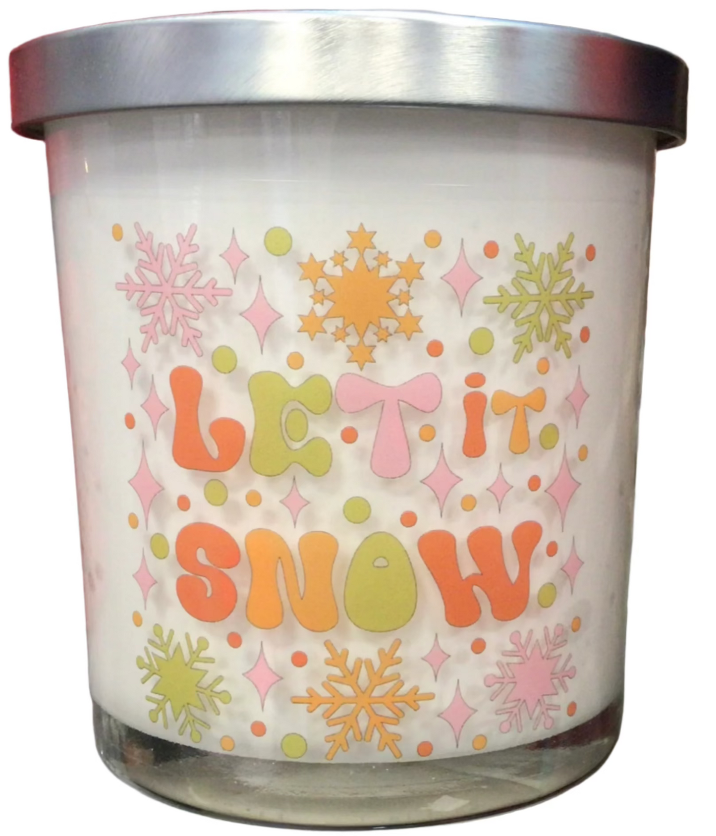 Christmas Scented Candle - Black Lily & Pomegranate