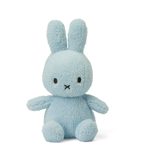 Miffy Terry Soft Toy Light Blue 23cm | Plush Bunny from Birth