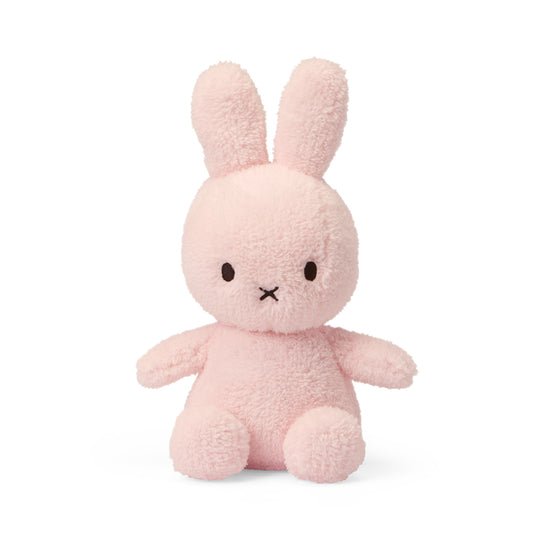 Miffy Terry Soft Toy Light Pink 23cm | Plush Bunny from Birth