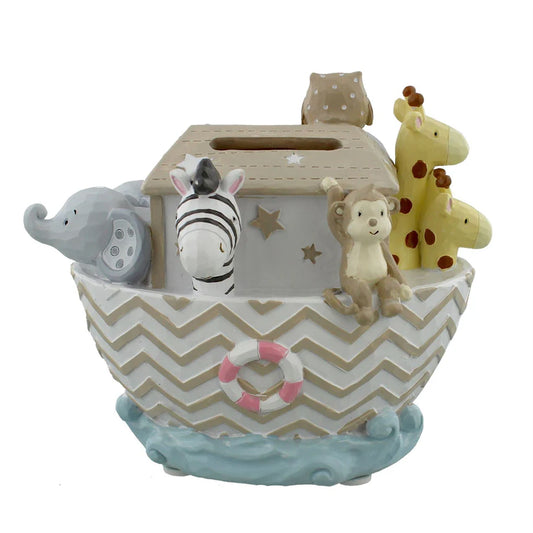 Noah's Ark Resin Money Box