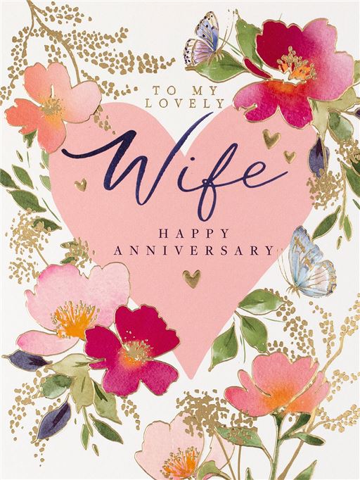 Wife Wedding Anniversary Card - Paperlink