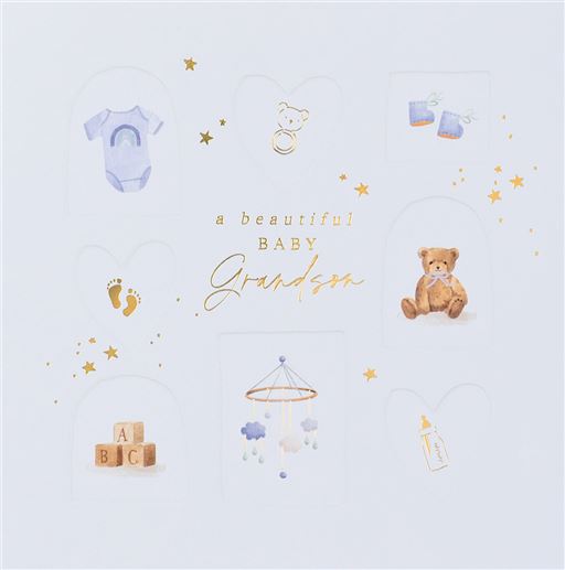 Grandson Baby Card - Paperlink