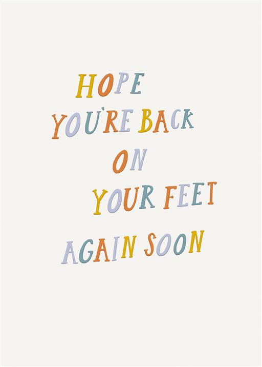 Get Well Soon Card - Paperlink