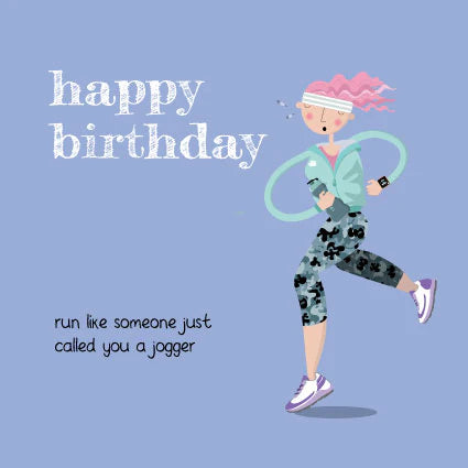 General Birthday Card - Pink Pig Cards