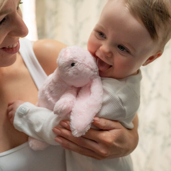Pink Bunny Plush Toy – Soft & Cuddly Baby Comforter