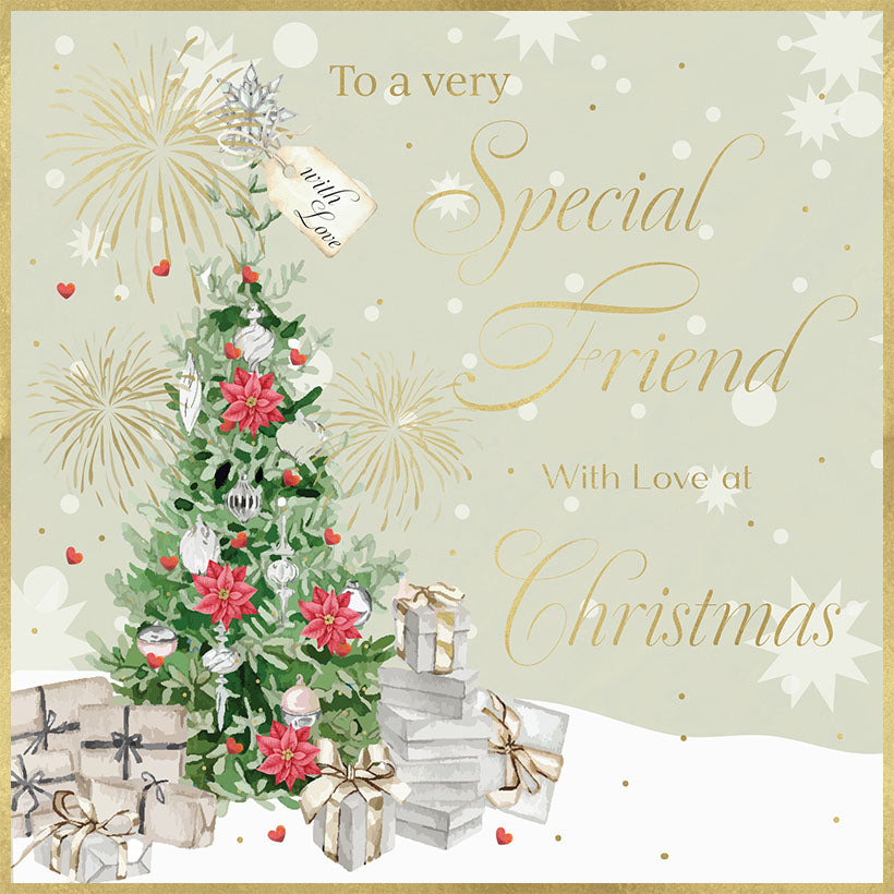 Special Friend Christmas Card - Rush Design