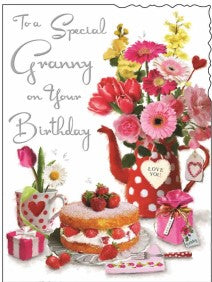 Gran Birthday Card - Jonny Javelin