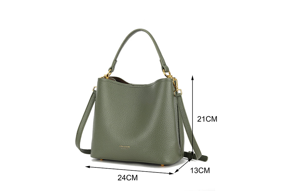Black Bag – Structured, Chic & Versatile with Top Handle & Crossbody Strap
