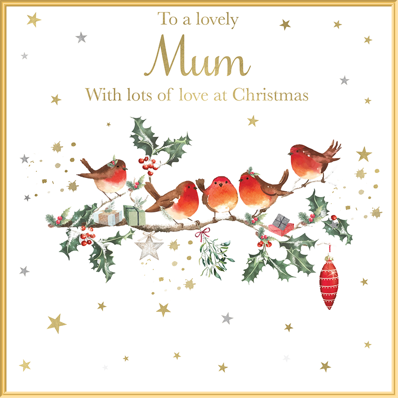 Mum Christmas Card - Rush Design