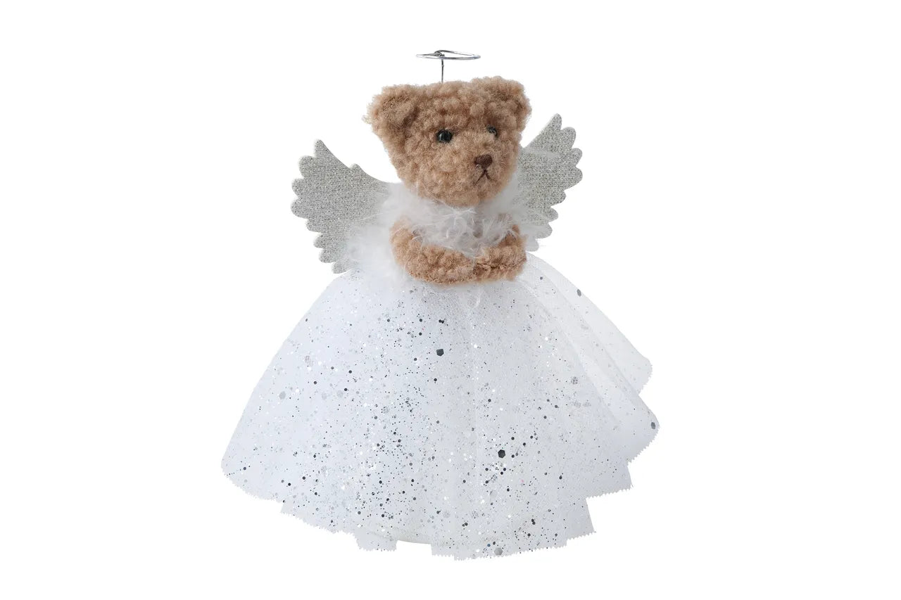 Teddy Bear Christmas Tree Topper – Festive Decoration for Your Tree
