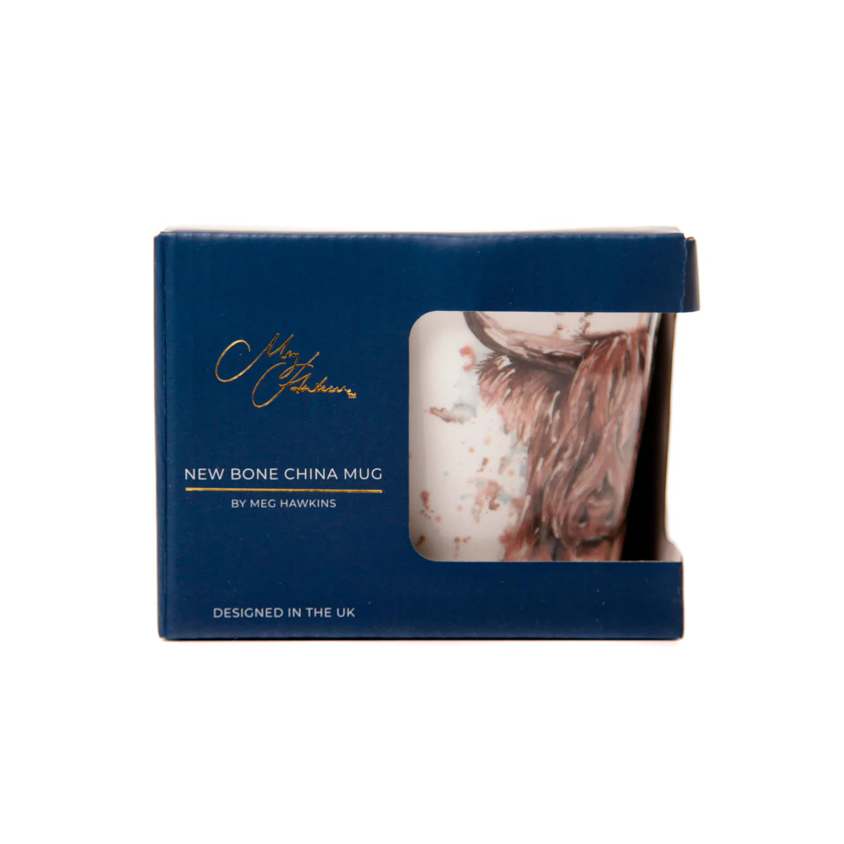 'The Hebrides' Highland Cow Bone China Mug