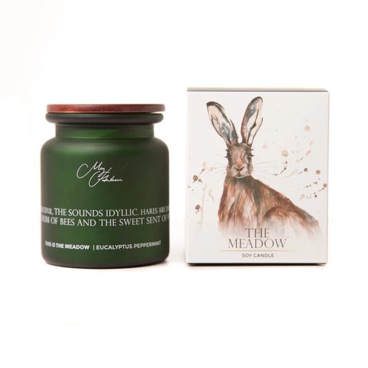 The Meadow Hare Design Soy Candle