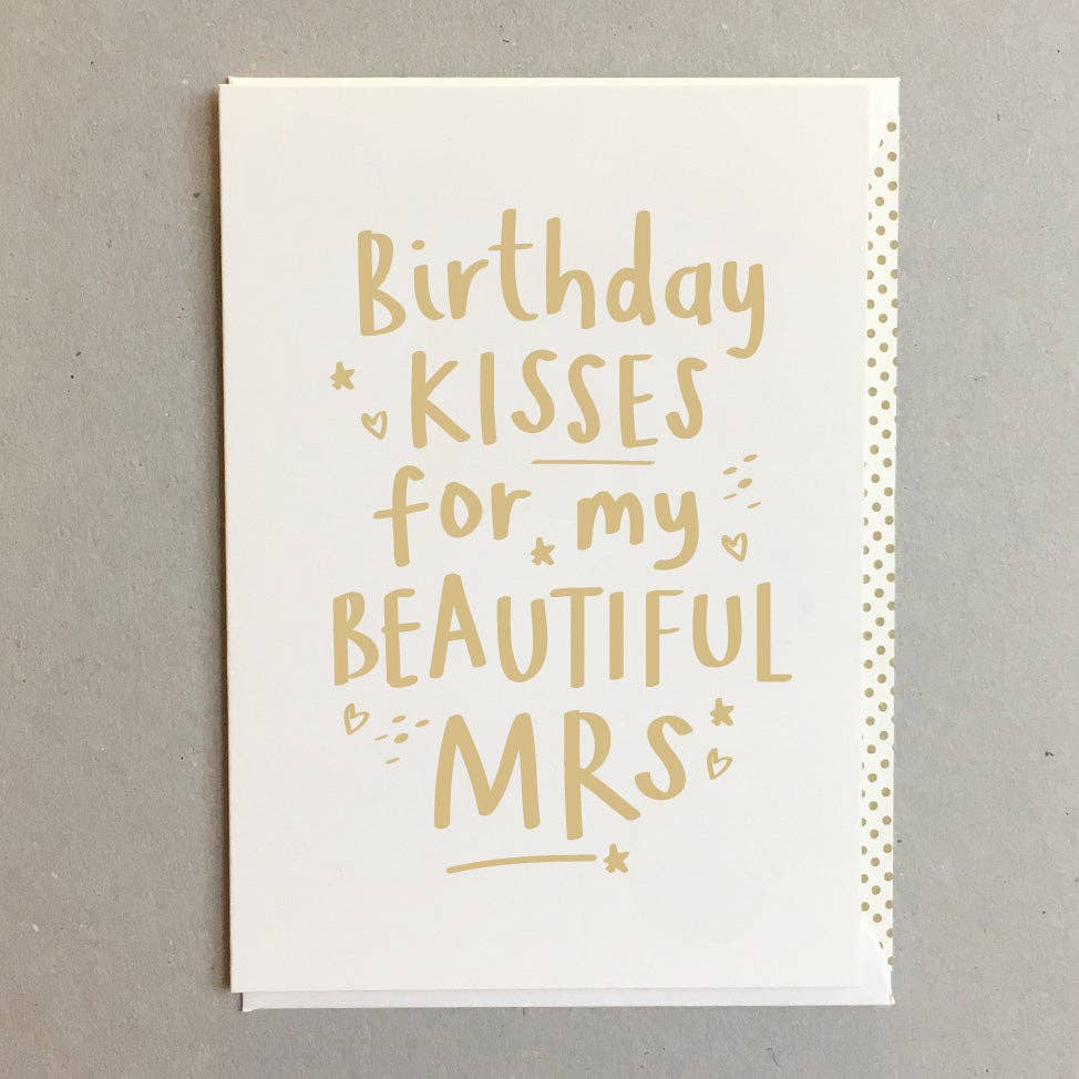 Wife Birthday Card - Megan Claire