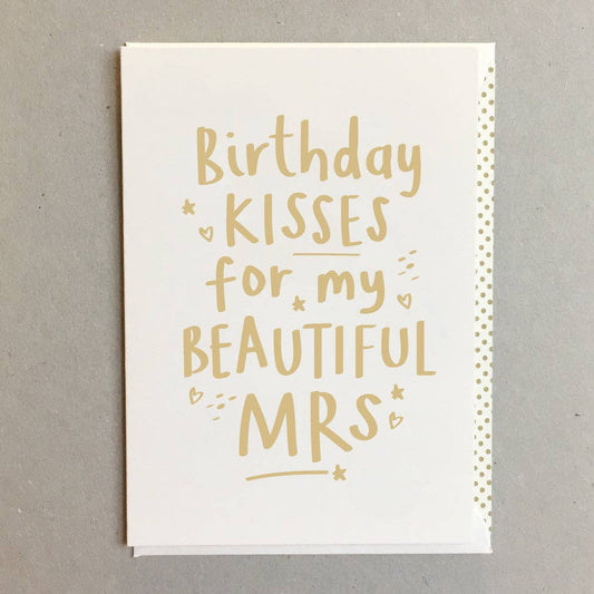 Wife Birthday Card - Megan Claire