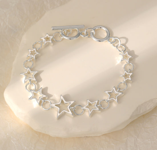 Silver Star Bracelet