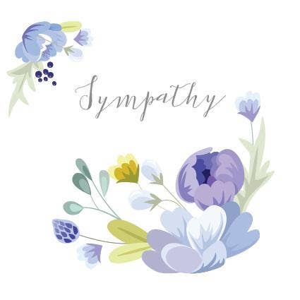 Sympathy Card - Pink Pig Cards