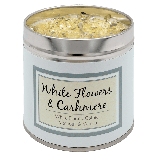 White Flowers & Cashmere Scented Candle - Best Kept Secrets