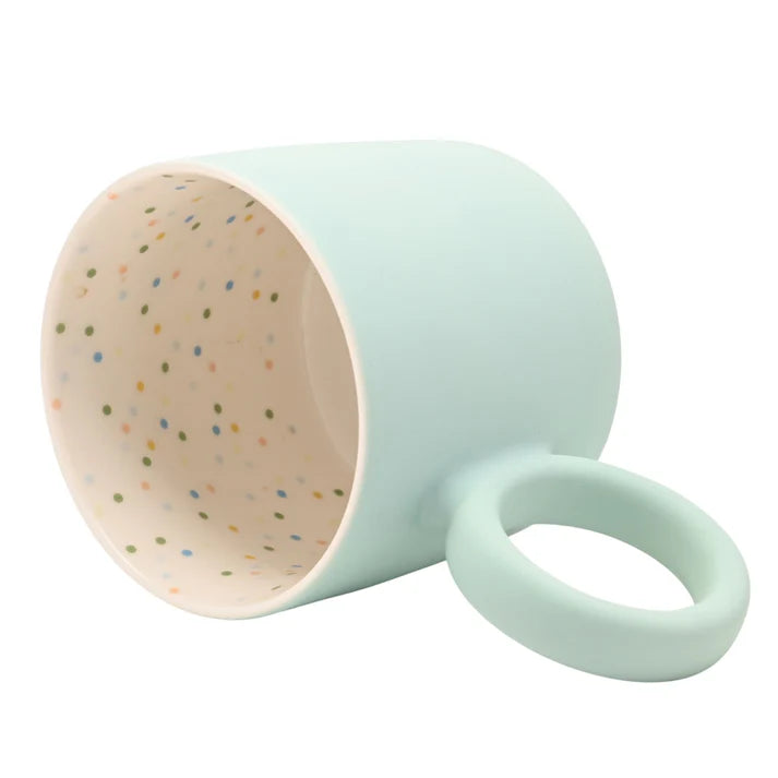 50th Birthday Blue Confetti Mug