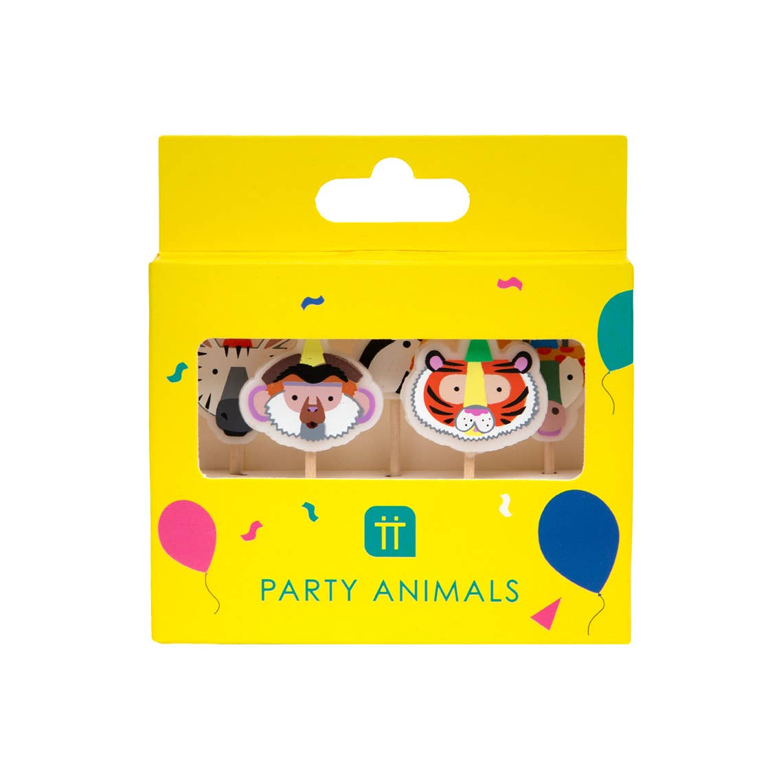 Animal Birthday Candles | 5 Pack | Kids Birthday |